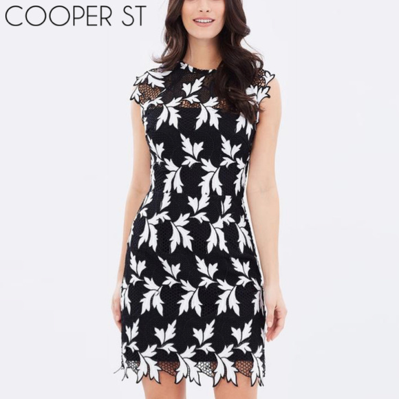 cooper st black dress